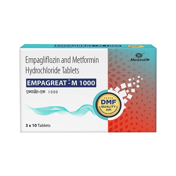 EMPAGREAT M 1000 Tablet 10's