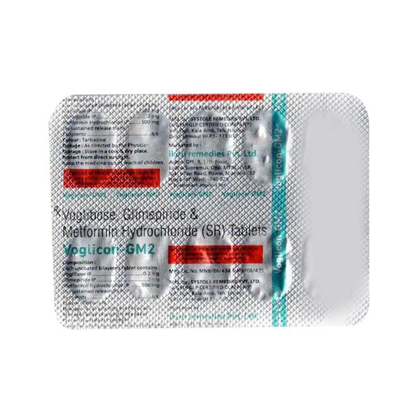 VOGLICON GM 2mg Tablet 10's