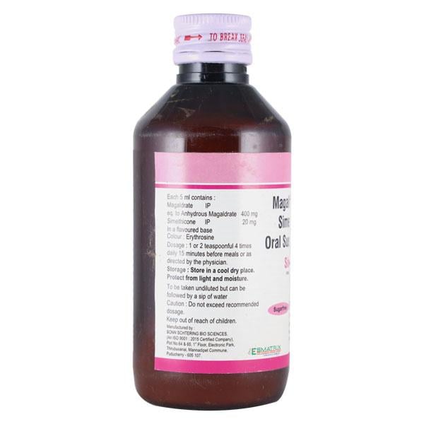 SIMCOOL SUGAR FREE MINT FLAVOUR Oral Suspension 170ml