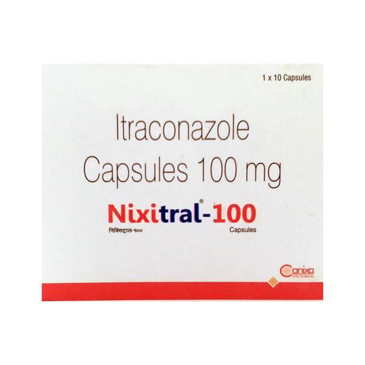Nixitral 100mg Capsule 10'S