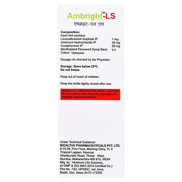 AMBRIGHT LS Syrup 100ml
