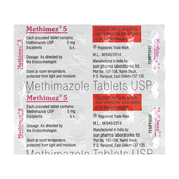METHIMEZ 5mg Tablet 30's