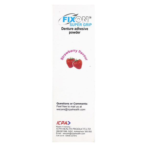 FIXON SUPER GRIP STRAWBERRY FLAVOUR Powder 30gm