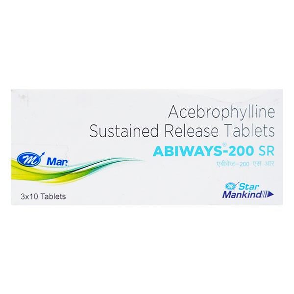 ABIWAYS 200 SR Tablet 10's