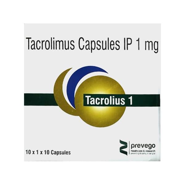 TACROLIUS 1 Capsule 10's