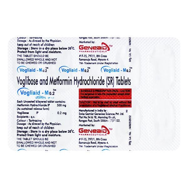 VOGLIAID M 0.2 Tablet 10's