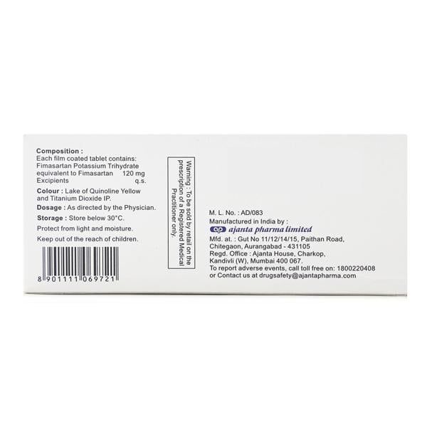 FIMAGEN 120mg Tablet 10's