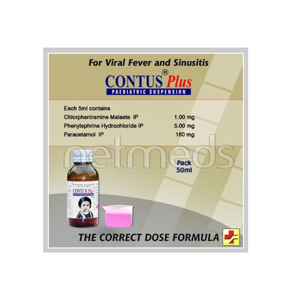 Contus Plus Paediatric Suspension 50ml
