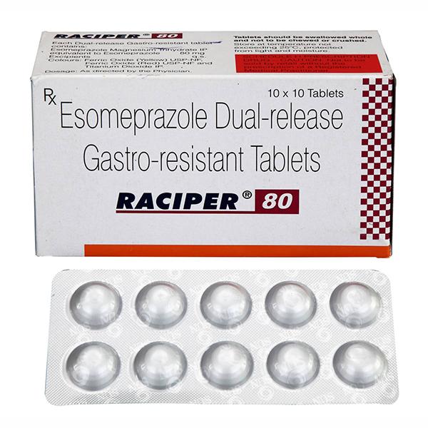 RACIPER 80 Tablet 10's