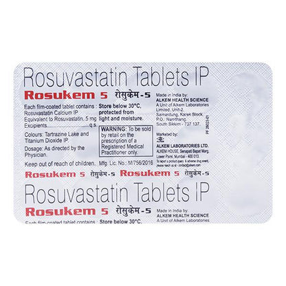 Rosukem 5mg Tablet 15'S