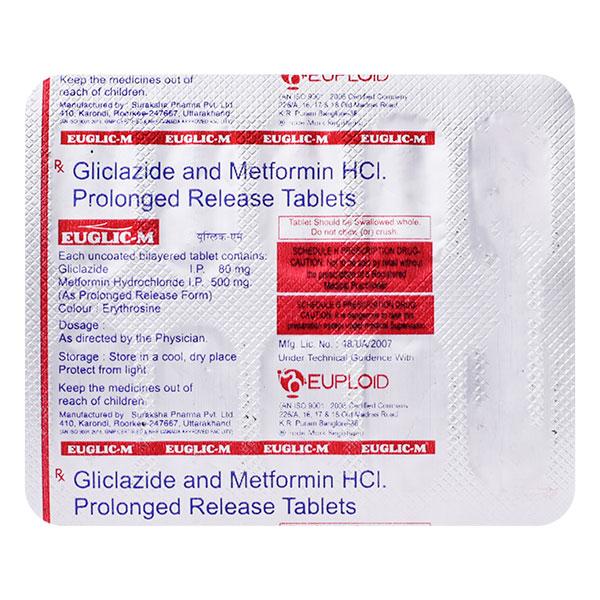 EUGLIC M Tablet 10's