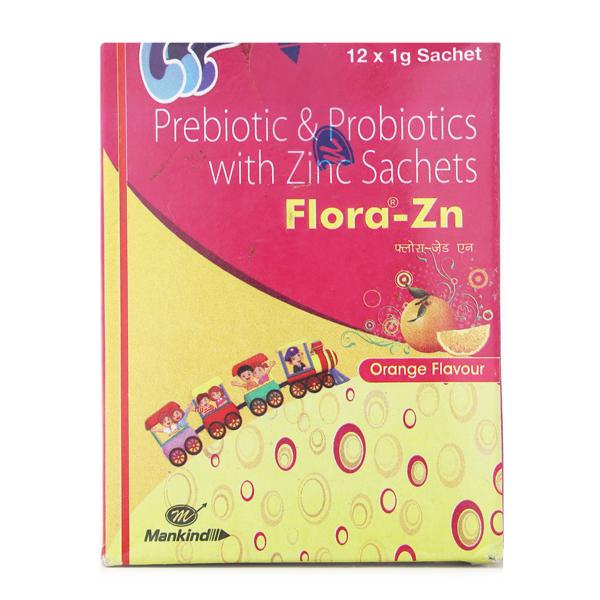 FLORA ZN ORANGE FLAVOUR Sachet 1gm