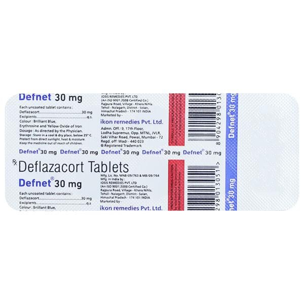 DEFNET 30mg Tablet 10's