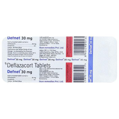 DEFNET 30mg Tablet 10's