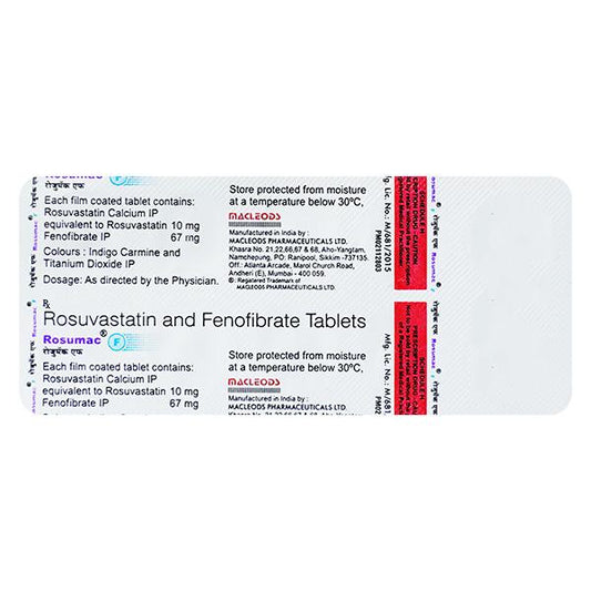 Rosumac F 10mg Tablet 10'S