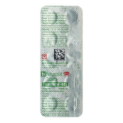 Febubow 40mg Tablet 10'S