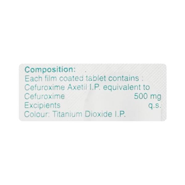 Altacef 500mg Tablet 10'S