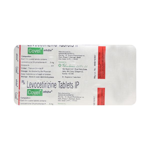 Covel 5mg Tablet 10'S