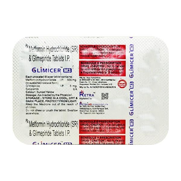 GLIMICER M3 Tablet 10's