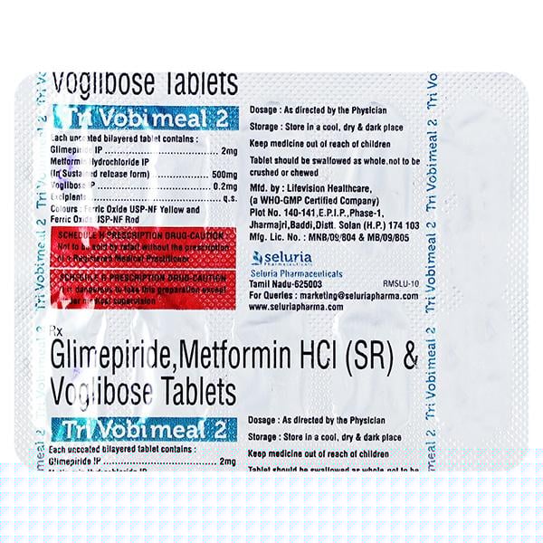 TRI VOBIMEAL 2 Tablet 10's