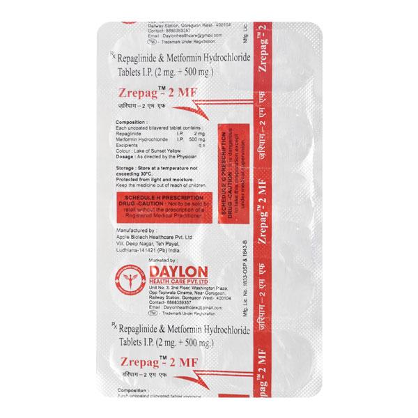 ZREPAG 2MF Tablet 10's
