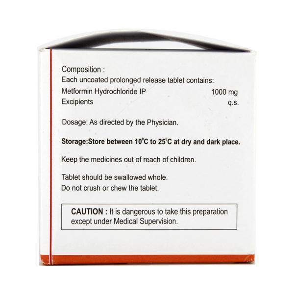 Maxformin 1000 Tablet 15'S