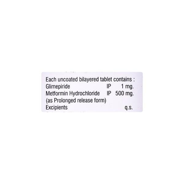 COGNIPRIDE M 1mg Tablet 10's