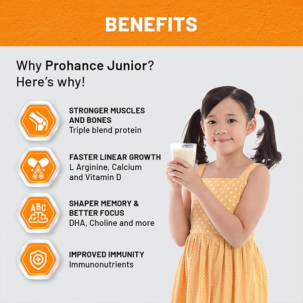 PROHANCE JUNIOR VANILLA FLAVOUR Powder 400gm