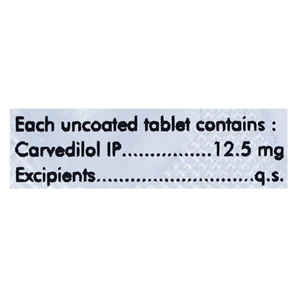 CARDIZEST 12.5mg Tablet 10's