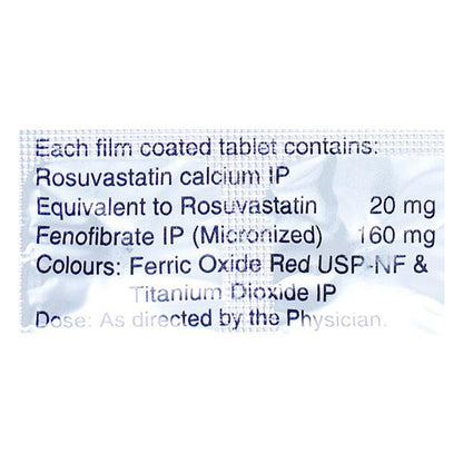 LIPITAS F 20 Tablet 10's