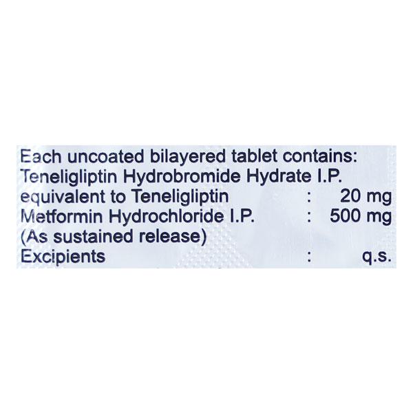 ACTIGLIPT M 1000mg Tablet 10's