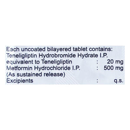 ACTIGLIPT M 1000mg Tablet 10's