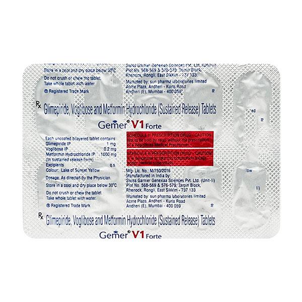 GEMER V 1 FORTE Tablet 10's