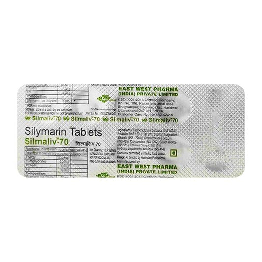 Silmaliv 70mg Tablet 10'S