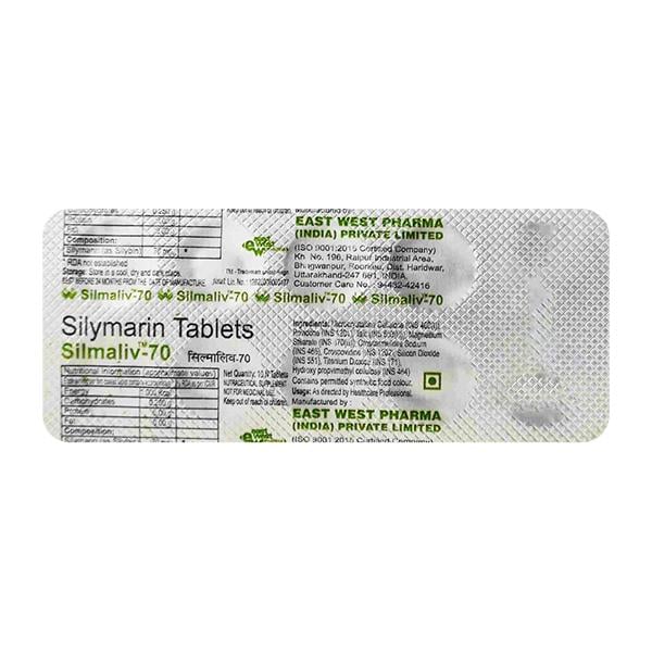 Silmaliv 70mg Tablet 10'S