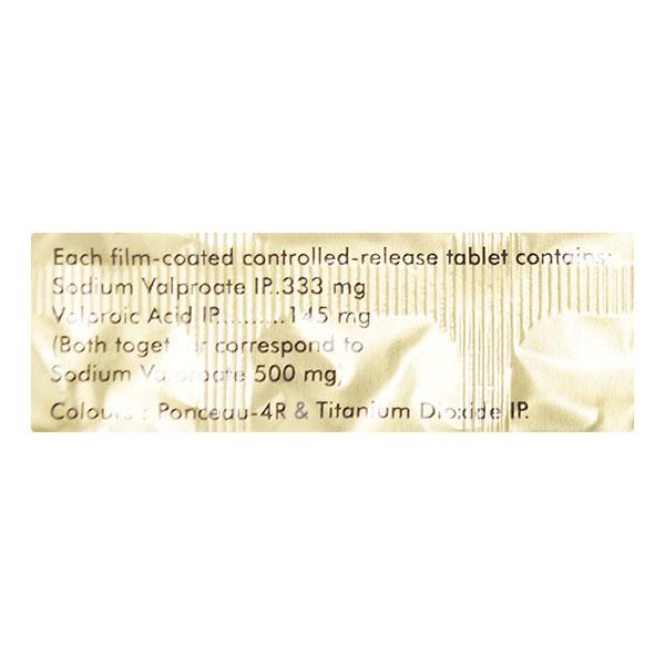 Valprid CR 500mg Tablet 10'S