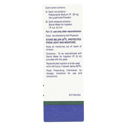 Veloz 20mg Injection 1's