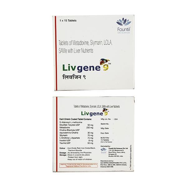 Livgene 9 Tablet 15'S