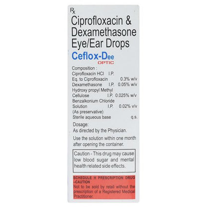 CEFLOX DEE OPTIC Eye/Ear Drops 10ml