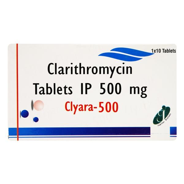 CLYARA 500mg Tablet 10's