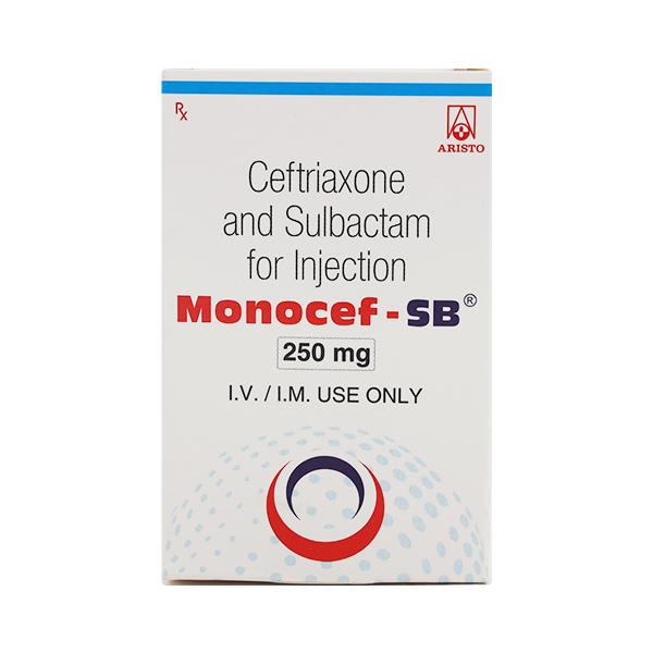 Monocef SB 250mg Injection 1's