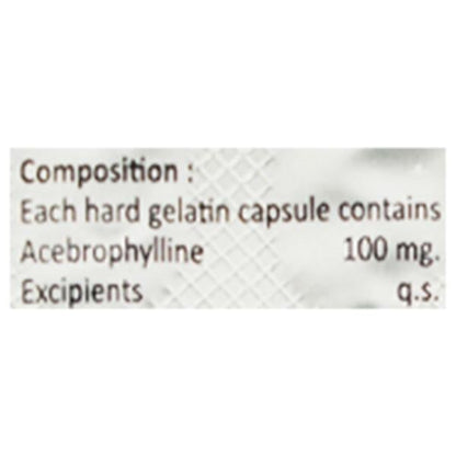 ACEVEL 100mg Capsule 10's
