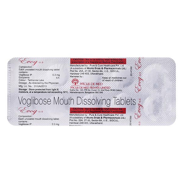 EVOG 0.3mg Tablet 10's