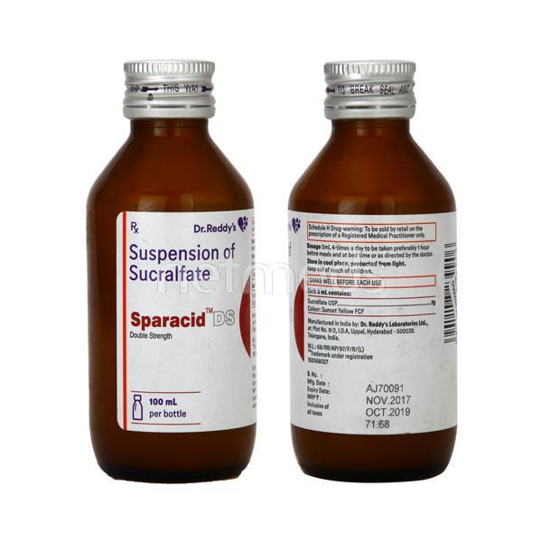 Sparacid DS Syrup 100ml