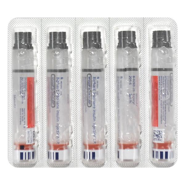 Wosulin New 50/50 100IU Cartridge 3X3ml