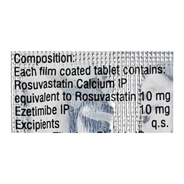Rosuvas EZ 10mg Tablet 10'S