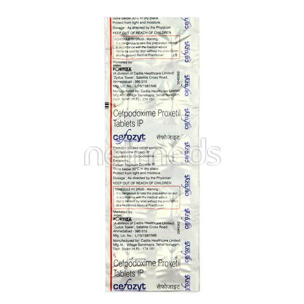 Cefozyt Tablet 10'S