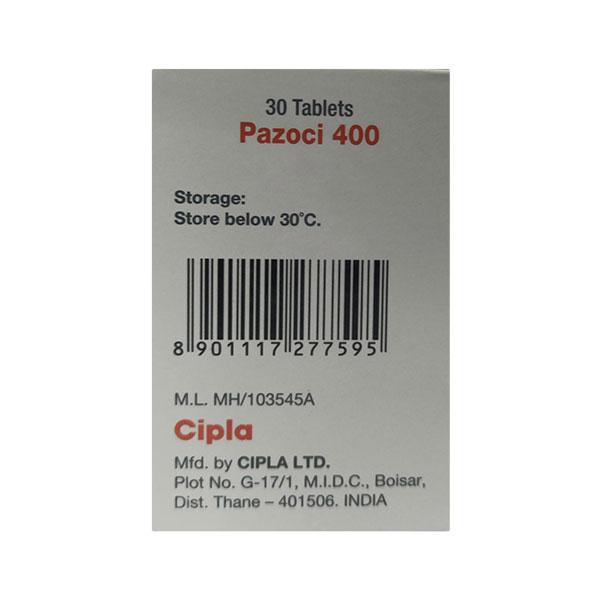PAZOCI 400 Tablet 30's