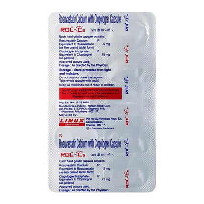 RDL C 5mg Capsule 10'S