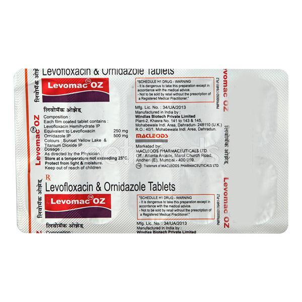 Levomac OZ Tablet 10'S